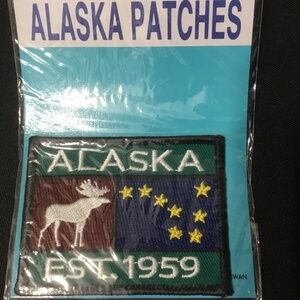 Alaska Iron on Souvenir Patch